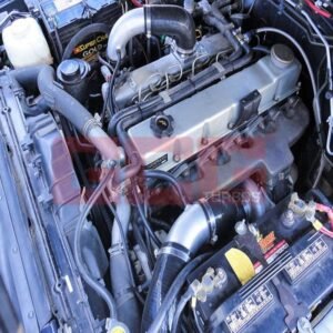 Nissan Patrol GQ TD42 Engine Bay with GT2860RS Intercooled Turbo Kit Installed