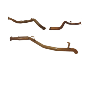 3" Turbo Back Exhaust System with Cat and Resonator for LandCruiser 79 Series