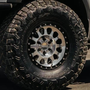 Method Race Wheels 315 Polished with Gloss Black Lip on Off-Road Vehicle