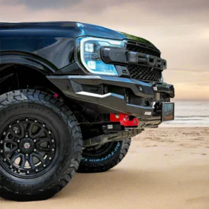 Prime Series Bull Bar on Ford Next Gen Everest parked on beach