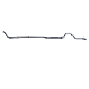 3-inch turbo back exhaust system without muffler for Toyota Hilux KUN 3.0L 1KD-FTV