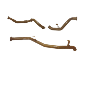 3-inch turbo back exhaust system with pipe only for Toyota Landcruiser 78 Series