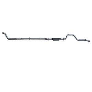3-inch turbo back exhaust system with resonator for Toyota Hilux KUN 3.0L 1KD-FTV