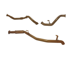 3-inch turbo back exhaust system with resonator only for Toyota Landcruiser 78 Series