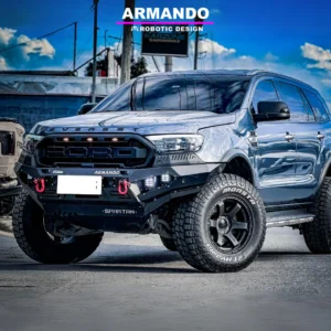 Spartan Bull Bar installed on Ford Everest 2018–2022 with Armando Robotic Design