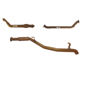 3" Turbo Back Exhaust with Cat and Resonator for Toyota Landcruiser 79 Series VDJ79