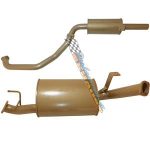 Pacemaker exhaust system for Toyota LandCruiser 105 Series 4.2L Diesel