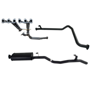 EXTRACTORS and 2.5 Inch Exhaust System for Toyota LandCruiser HZJ79 Series 4.2L 1HZ