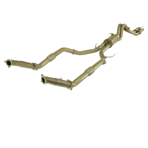 King Brown twin 3-inch turbo back exhaust system for Landcruiser 200 Series VDJ200 4.5L