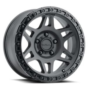Method Race Wheels 312-HD Matte Black heavy duty off-road wheel with simulated beadlock lip