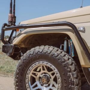 Method Race Wheels 312-HD Bronze off-road wheel fitted to 4x4 with all-terrain tyre