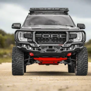 Prime Series Hoop Bull Bar on Ford Next Gen Ranger 2022&ndash;Current front view