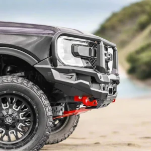 Close-up of Prime Series Hoop Bull Bar on Ford Next Gen Ranger 2022&ndash;Current