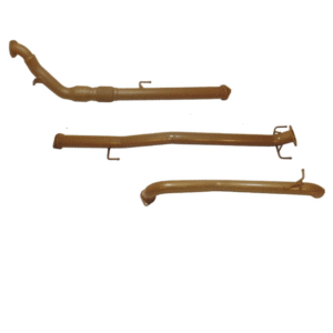 3-inch Turbo Back Exhaust System with Catalytic Converter and Straight Pipe for Toyota Hilux KUN Series 3.0L D4D (2005–2015)