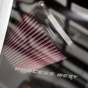Process West Next Gen Ranger Raptor Air Intake Kit Process West Next Gen Ranger Raptor Air Intake high-flow filter close-up
