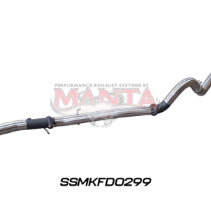Manta Ford Everest V6 3in DPF Back Exhaust with 4in Polished Tip
