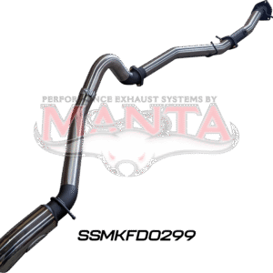 Manta Ford Everest V6 Next Gen 3in DPF Back Exhaust System with 4in Tip