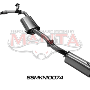 Nissan Patrol Y62 V8 5.6L Wagon 3in Catback Exhaust System – Manta Performance Manta SSMKNI0074 Full 3in Catback Exhaust System with Dual Mufflers for Nissan Patrol Y62 V8 5.6L