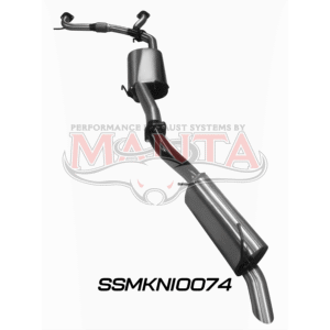 Nissan Patrol Y62 V8 5.6L Wagon 3in Catback Exhaust System – Manta Performance Manta SSMKNI0074 3in Catback Exhaust System with Rear Muffler for Nissan Patrol Y62 V8 5.6L