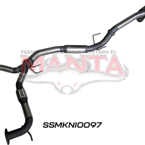 Nissan Patrol Y62 V8 5.6L Wagon 3in Catback Exhaust System – Manta Performance Manta 3in Catback Exhaust Front Section for Nissan Patrol Y62 V8 5.6L Wagon
