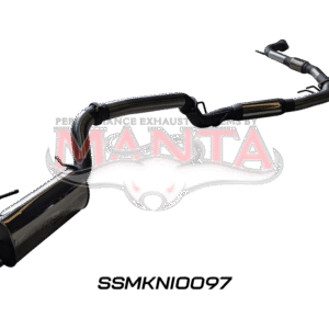 Nissan Patrol Y62 V8 5.6L Wagon 3in Catback Exhaust System – Manta Performance Manta 3in Catback Exhaust System with Polished Muffler for Nissan Patrol Y62 V8 5.6L Wagon