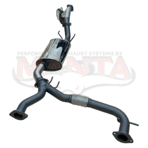 Manta 3in Catback Exhaust System with Muffler Manta 3-inch catback exhaust system with muffler and Y-pipe for Nissan Patrol Warrior Y62 V8
