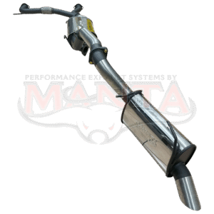 Manta 3in Catback Exhaust System with Muffler Manta 3-inch stainless steel catback exhaust with muffler and polished tip