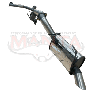 Manta 3in Catback Exhaust System with Muffler Manta 3-inch stainless steel catback exhaust with muffler and polished tip for Nissan Patrol Warrior Y62 V8