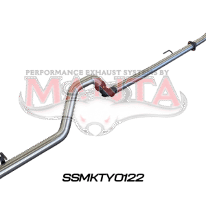 Manta 3-inch DPF Back Exhaust System Toyota Hilux GUN126R 2.8L D4D Stainless Steel