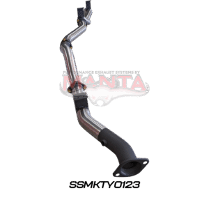 Manta 3in Stainless DPF Back Exhaust Front Section for Toyota Landcruiser VDJ79