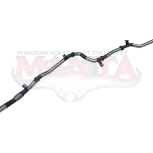 Manta 3-inch DPF-back exhaust without muffler for Toyota Landcruiser GDJ79 2.8L TD