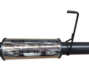 3.5-inch Outback Exhaust rear muffler section for Isuzu DMAX 3.0L 4JJ1 2017–2020 DPF-back system