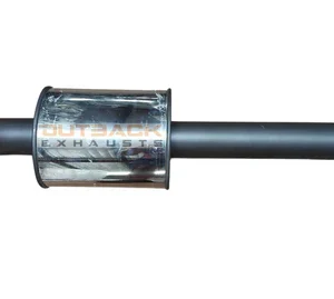 Mitsubishi Triton MK 2.8L 4M40 exhaust tail pipe with stainless steel muffler