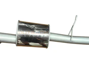 3-inch turbo back exhaust with muffler for Nissan Patrol GU TD42 by Outback Exhausts