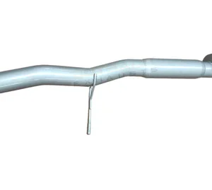 Mandrel-bent exhaust tail section with welded hanger for Nissan Patrol GU TD42.