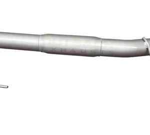 3-inch diesel exhaust tailpipe with mounting brackets for Nissan Navara STX550