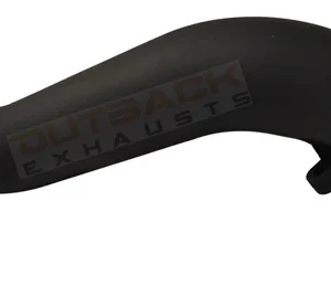 Black coated turbo dump pipe with mounting flange for Ford Ranger PJ/PK 3.0L WEAT