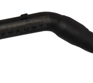 3-inch black coated dump pipe for Mazda Bravo B2500 WL-T turbo diesel engine