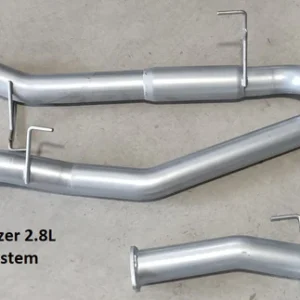 3-inch DPF-back exhaust system for Holden Trailblazer 2.8L including pipes and hangers
