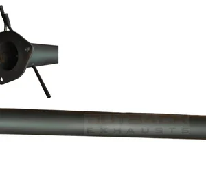 Ford Ranger 3.0L V6 DPF-Back Exhaust Kit – 3.5-Inch Mandrel-Bent Components 3.5-inch exhaust pipe section for Ford Ranger Wildtrak 3.0L V6 DPF-back system