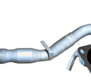 3-inch turbo-back exhaust dump pipe with flex joint for Toyota LandCruiser 78 Series Troop Carrier