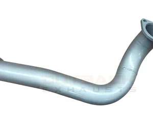 Outback Exhausts mandrel-bent exhaust dump pipe for Toyota LandCruiser 80 Series 1HZ DTS Turbo