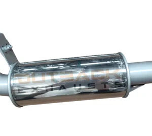 3-inch diesel muffler section for Toyota LandCruiser 80 Series 1HD-T – Outback Exhausts