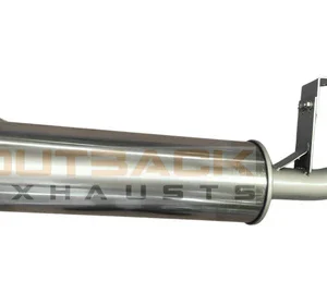 2.5-inch muffler assembly for Toyota LandCruiser 105 Series FZJ105 by Outback Exhausts