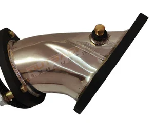 Stainless steel turbo dump pipe outlet for Toyota LandCruiser 80 Series 1HD-T – Outback Exhausts