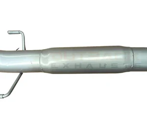 3-inch front pipe with resonator for Toyota Hilux N80 2.8L DPF-back exhaust