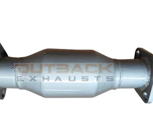 Outback Exhausts 2.5-inch high-flow resonator for Nissan Patrol GU Y61 TB48