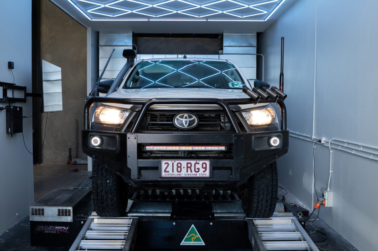 Toyota Hilux N80 dyno tuning at SC Diesel Tuning